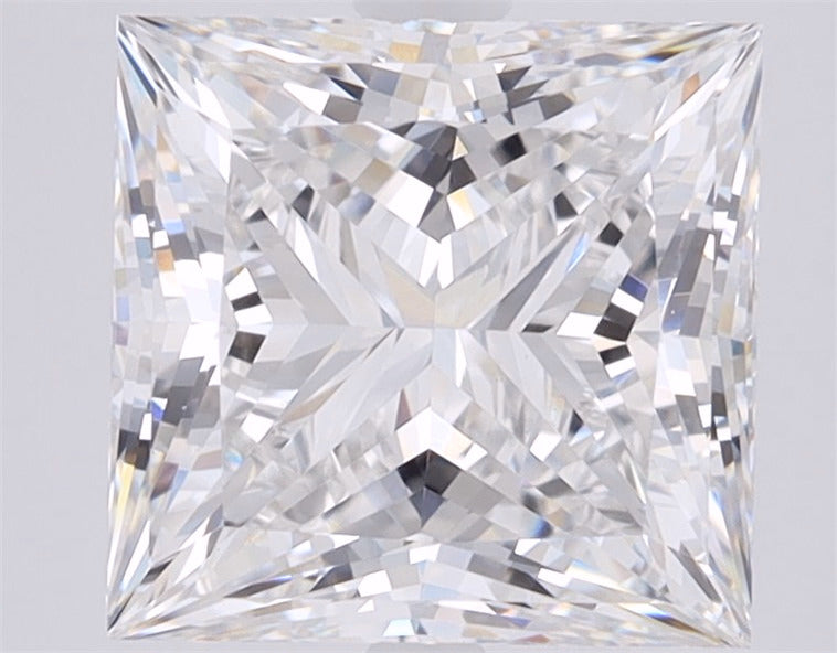 3.79ct Princess, D VVS2 — IGI