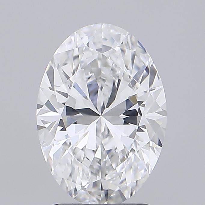 2.1ct Oval Lab-Grown Diamond — E VVS2, IGI Certified