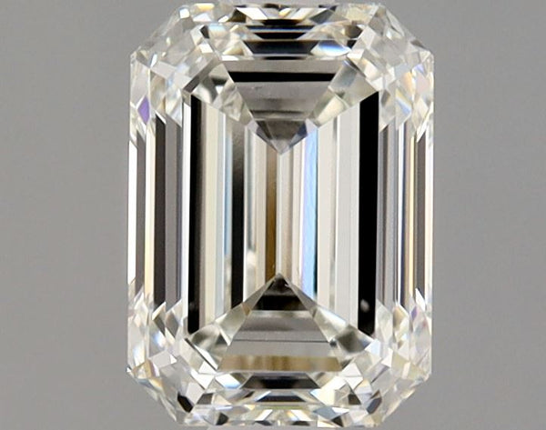 0.9ct EMERALD, I VS1 — GIA