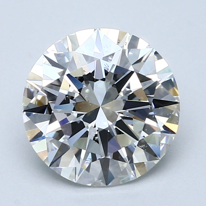 2.9ct Round Natural Diamond — F SI1, GIA Certified