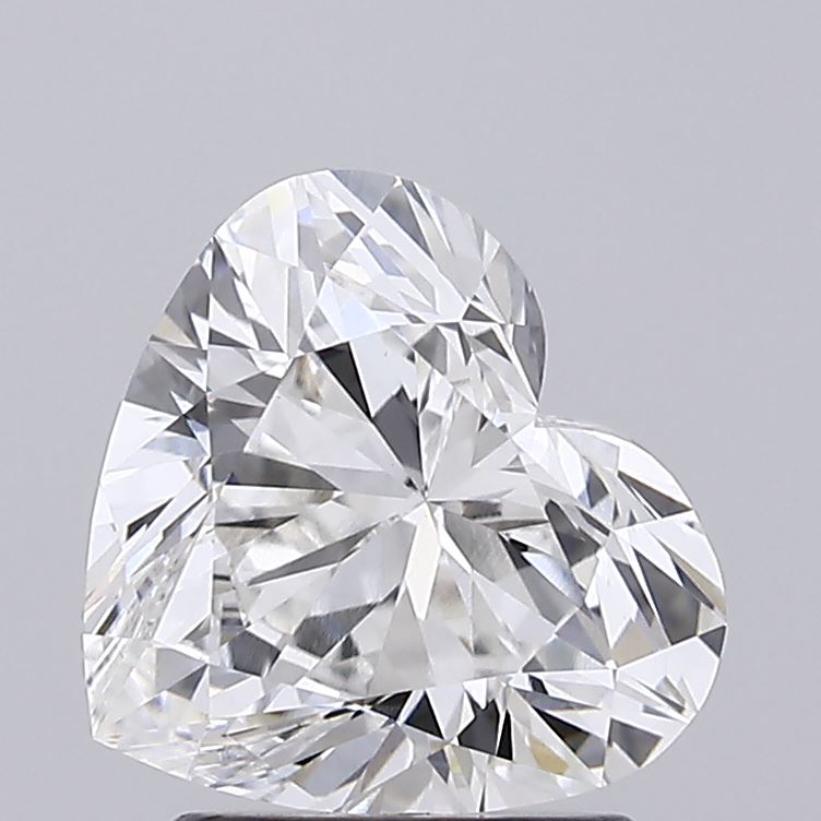 2.04ct Heart Lab-Grown Diamond — F VVS2, IGI Certified