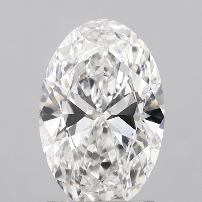1.82ct Oval, D VS2 — IGI