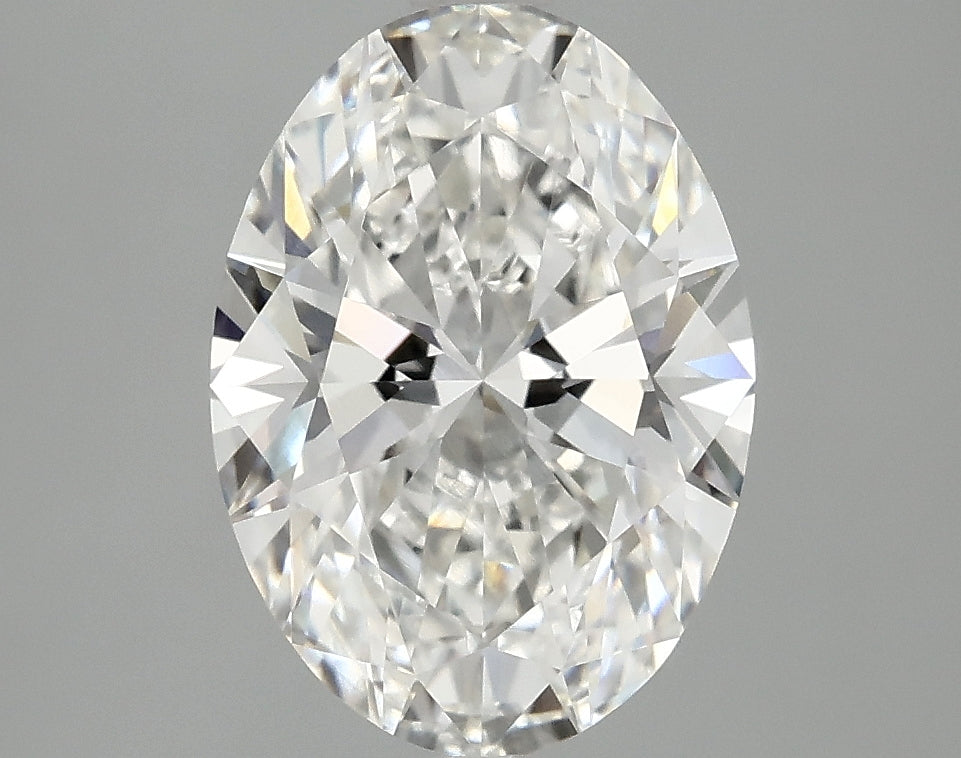 2.86ct Oval, F VVS2 — IGI