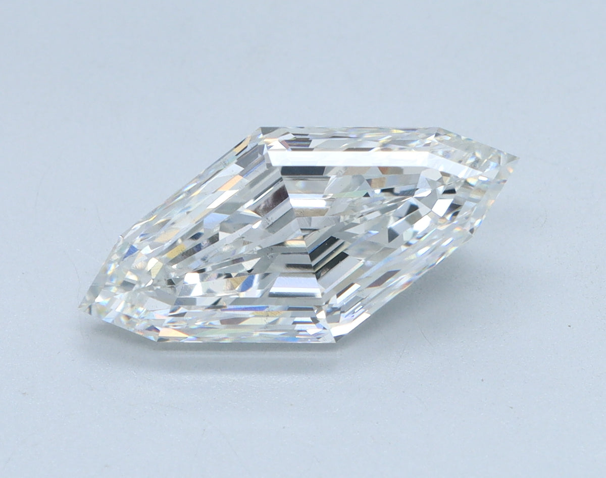 2.92ct Marquise Step, F VS2 — IGI