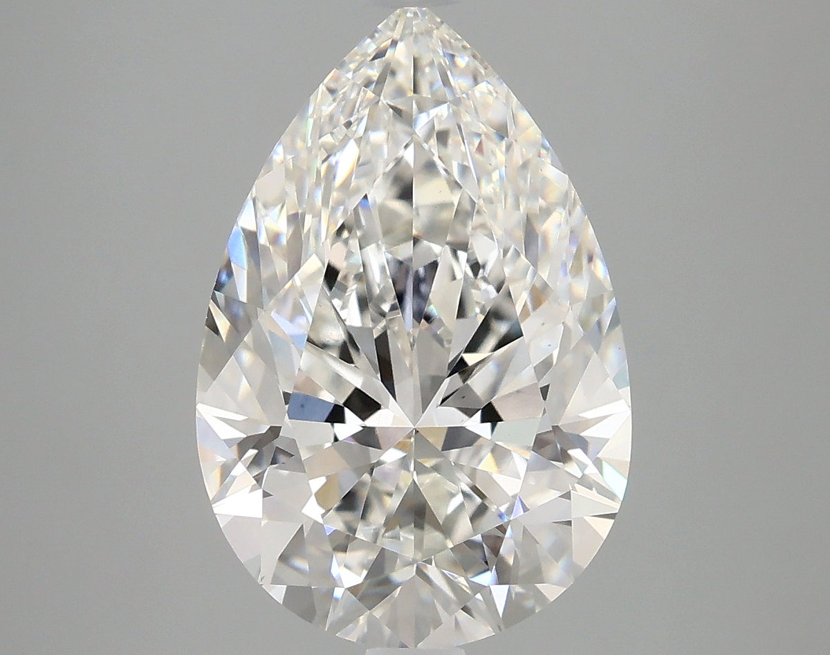 4.94ct Pear, F VVS2 — IGI