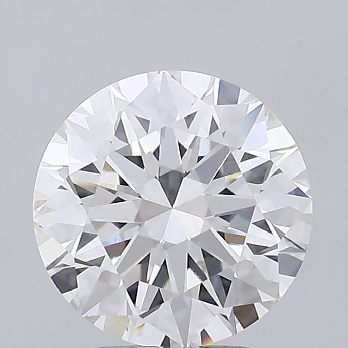 3.09ct Round, F VS1 — IGI