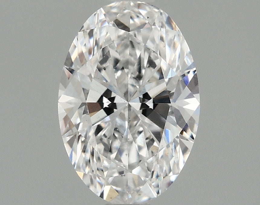 1.08ct Oval Lab-Grown Diamond — D VS2, IGI Certified