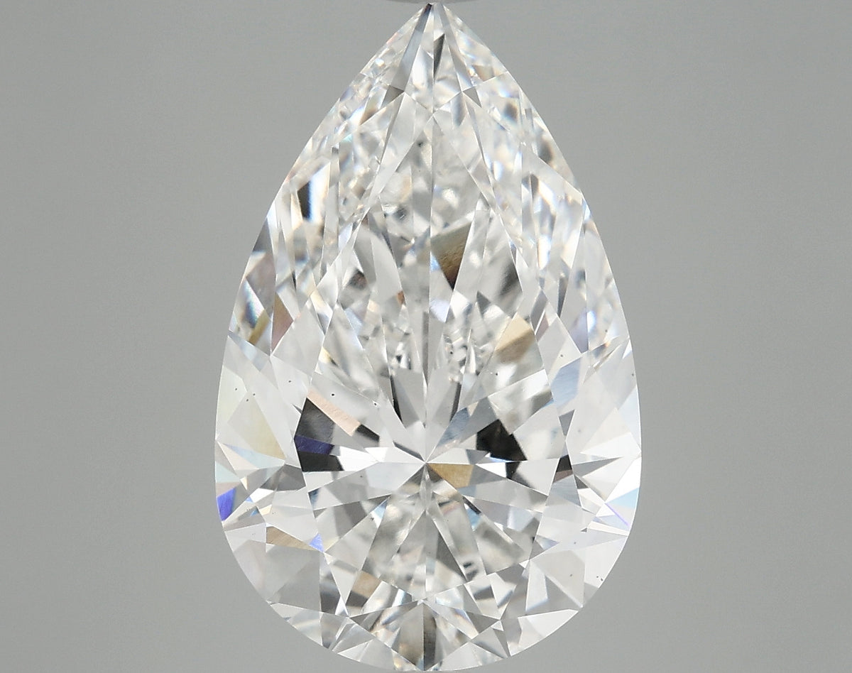 7.2ct Pear, F VS2 — IGI