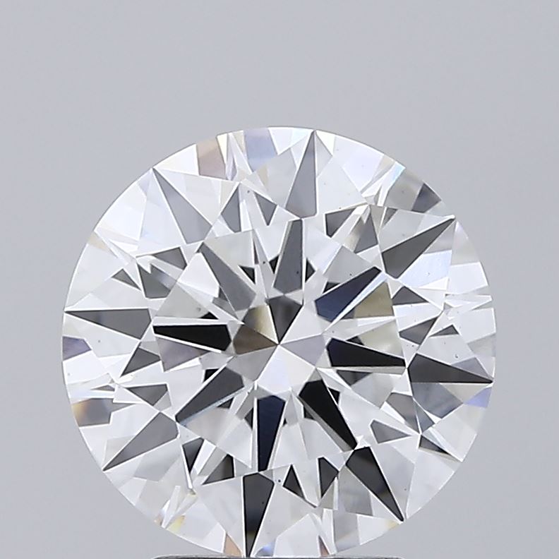 3.39ct Round, F VS1 — IGI