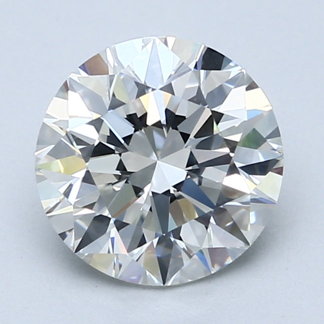 2.46ct Round Natural Diamond — I SI1, GIA Certified