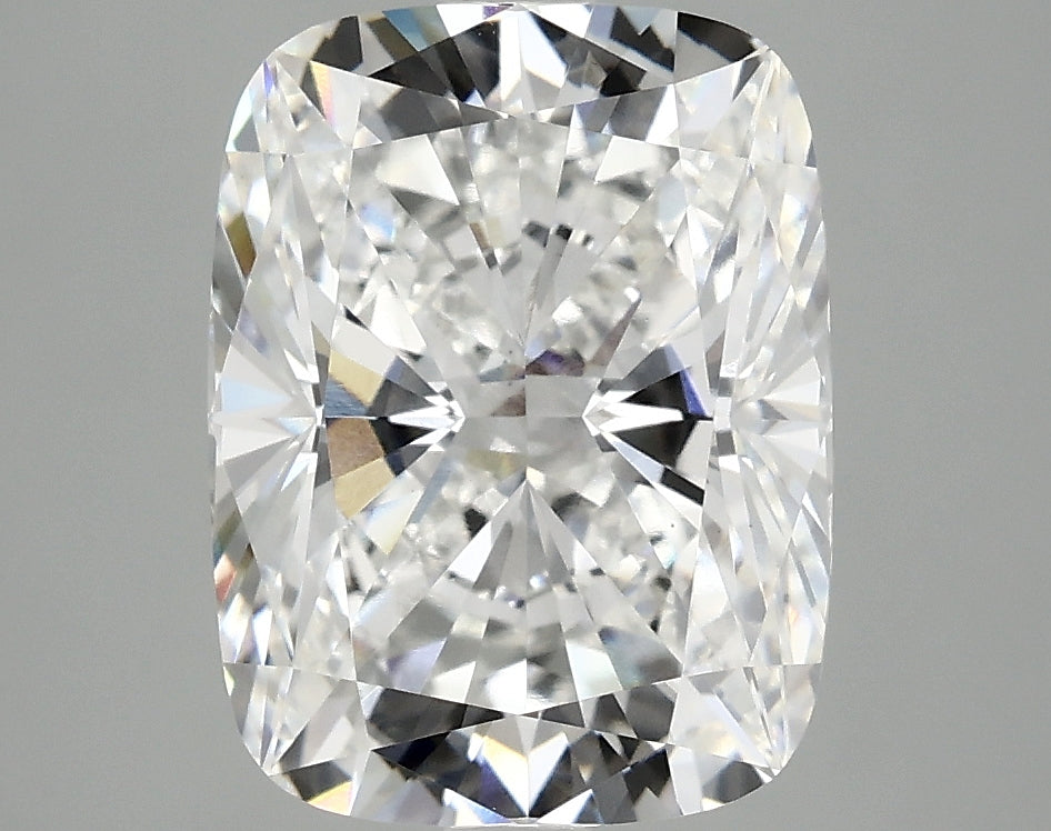 4.1ct Cushion, F VS1 — IGI