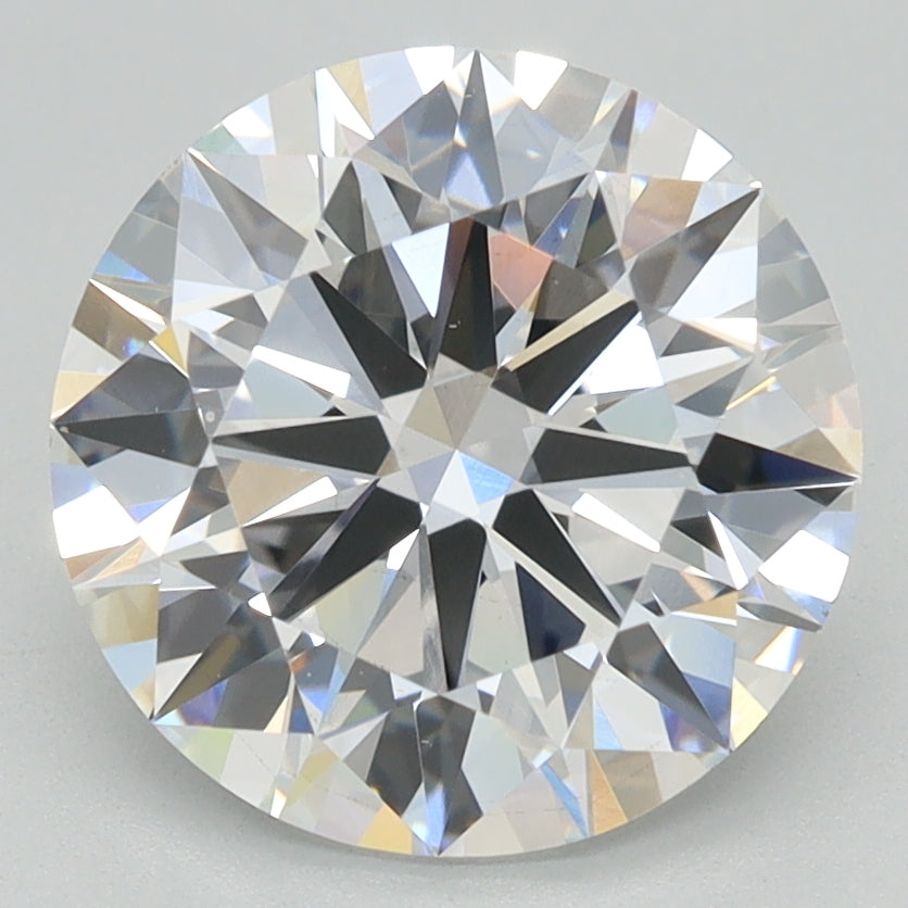 2.91ct Round, D VS2 — IGI