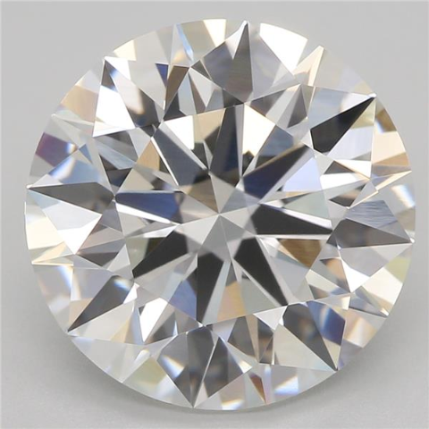 4.06ct Round, E VVS2 — IGI