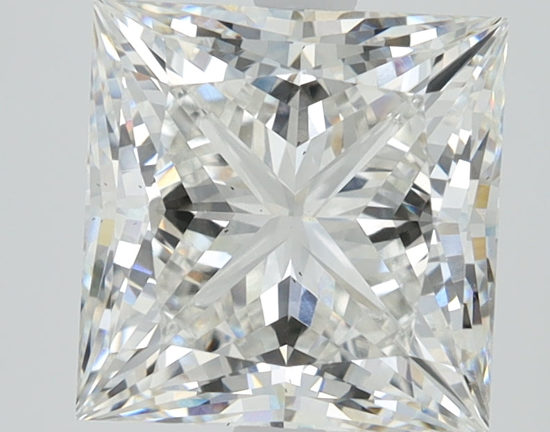 3.55ct Princess Lab-Grown Diamond — F VS2, IGI Certified