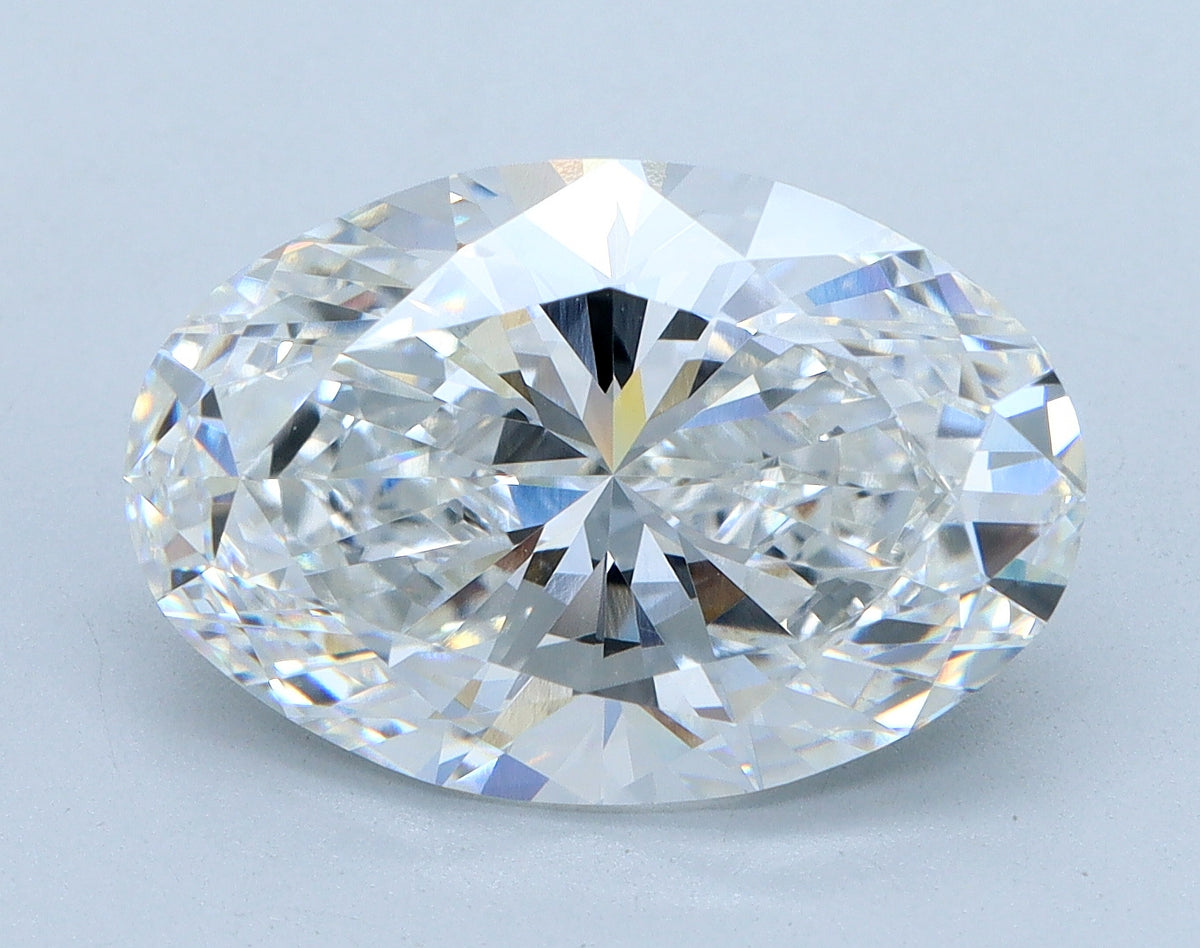 4.56ct Oval, E VS1 — IGI