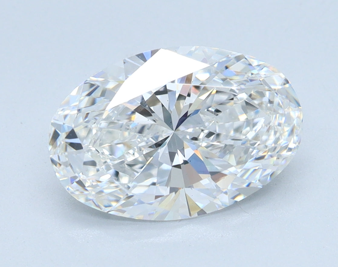 2.07ct Oval, D VS2 — IGI