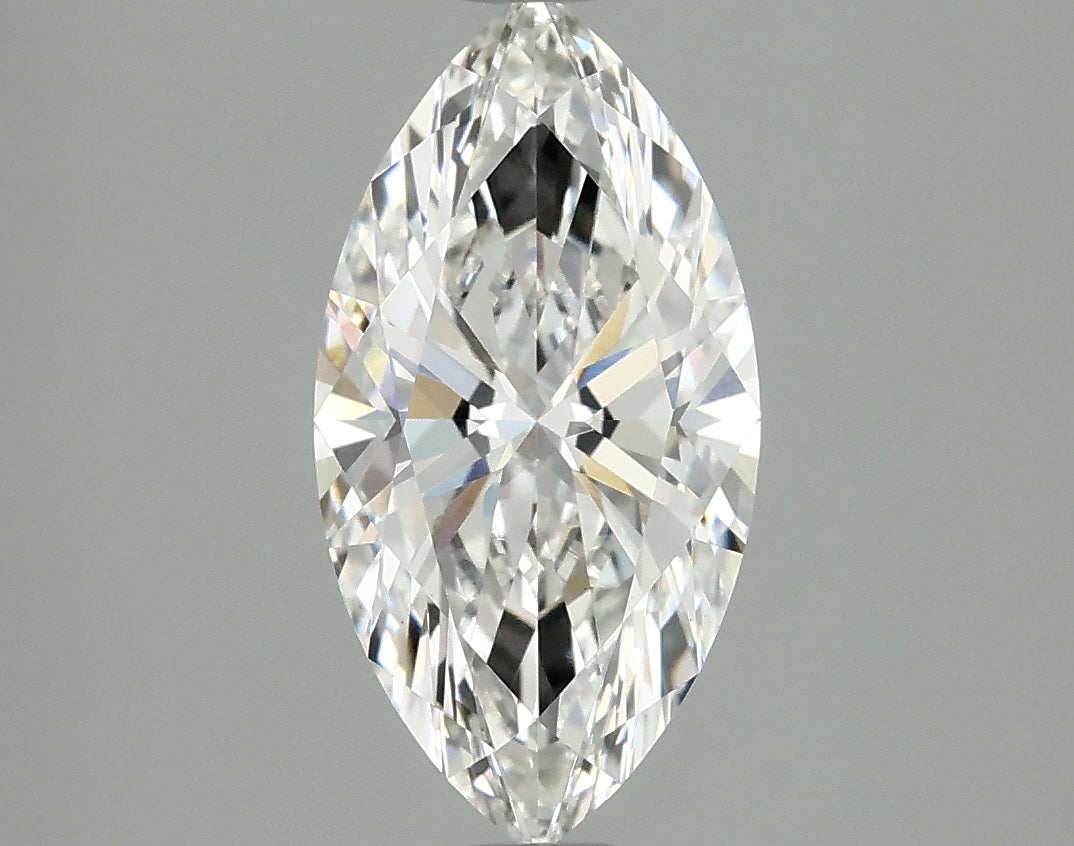 2.1ct Marquise, F VS1 — IGI