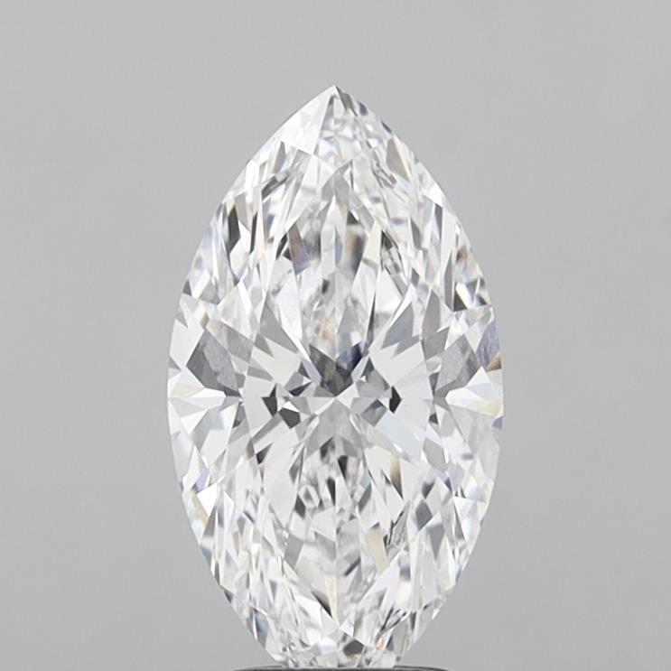 3.02ct Marquise Lab-Grown Diamond — D VVS1, IGI Certified