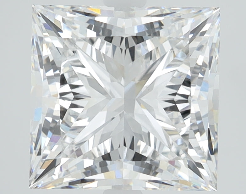 3.55ct Princess, D VS1 — IGI