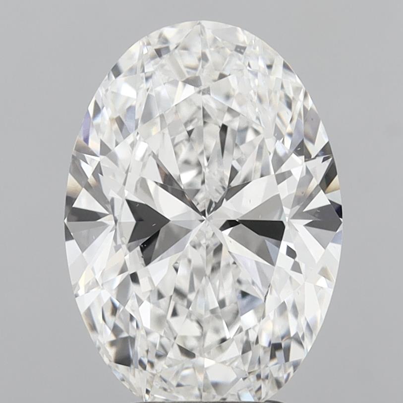 4.04ct Oval Lab-Grown Diamond — E VS2, IGI Certified
