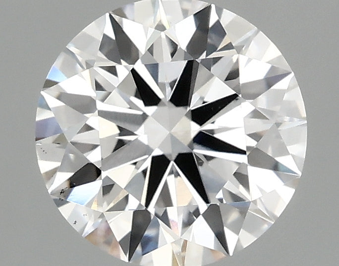 2.07ct Round, E VS1 — IGI