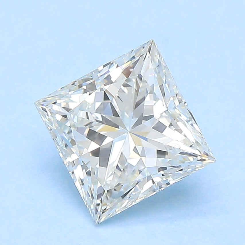 1.71ct Princess Natural Diamond — H VVS1, GIA Certified