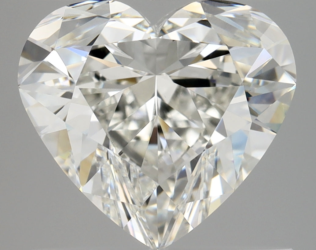 2.71ct Heart Natural Diamond — I VS2, GIA Certified