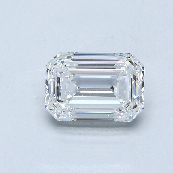 2.0ct EMERALD, F VS2 — GIA
