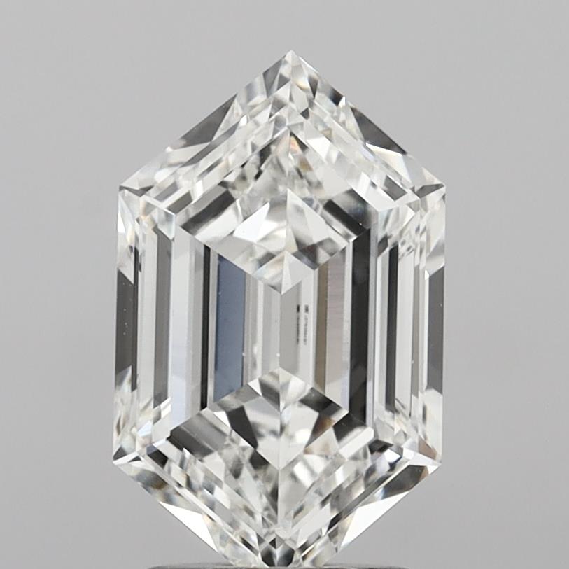 3.07ct Hexagonal, F VS1 — IGI