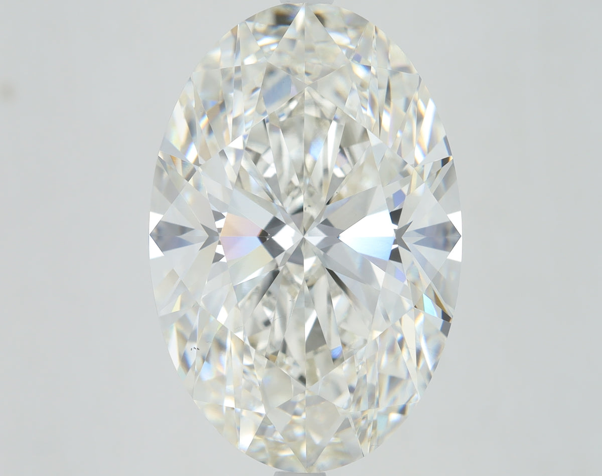 9.25ct Oval, G VS1 — IGI