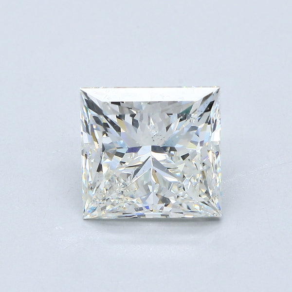 4.02ct PRINCESS, J SI2 — GIA