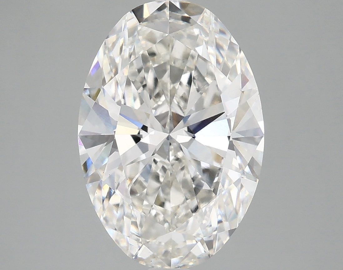 4.0ct Oval, F VS1 — IGI