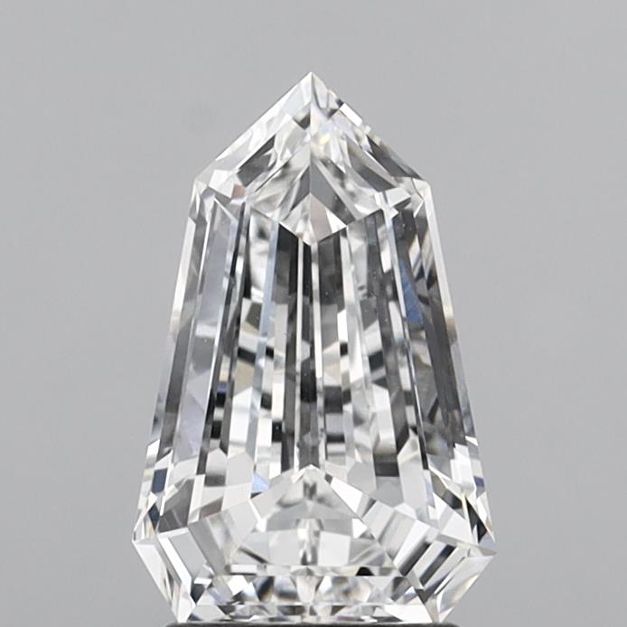2.04ct Shield, D VVS2 — IGI