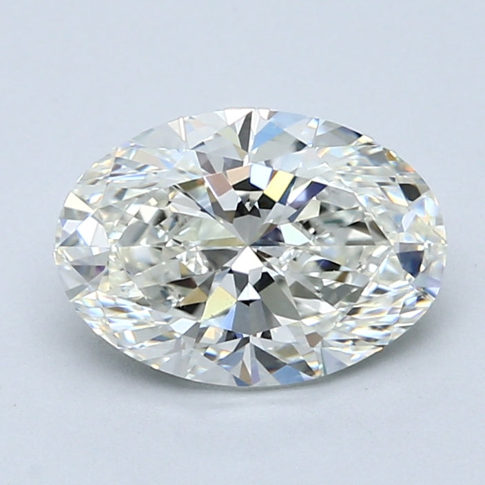 2.01ct Oval Natural Diamond — I VS2, GIA Certified