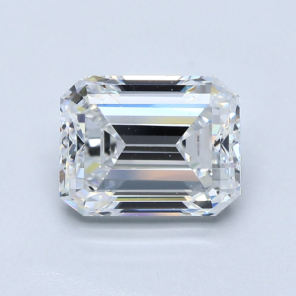 2.8ct Emerald Natural Diamond — E VS1, GIA Certified
