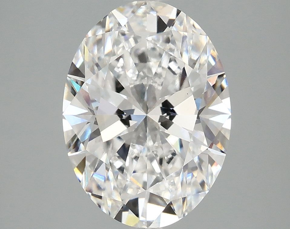 3.03ct Oval, D VS1 — IGI