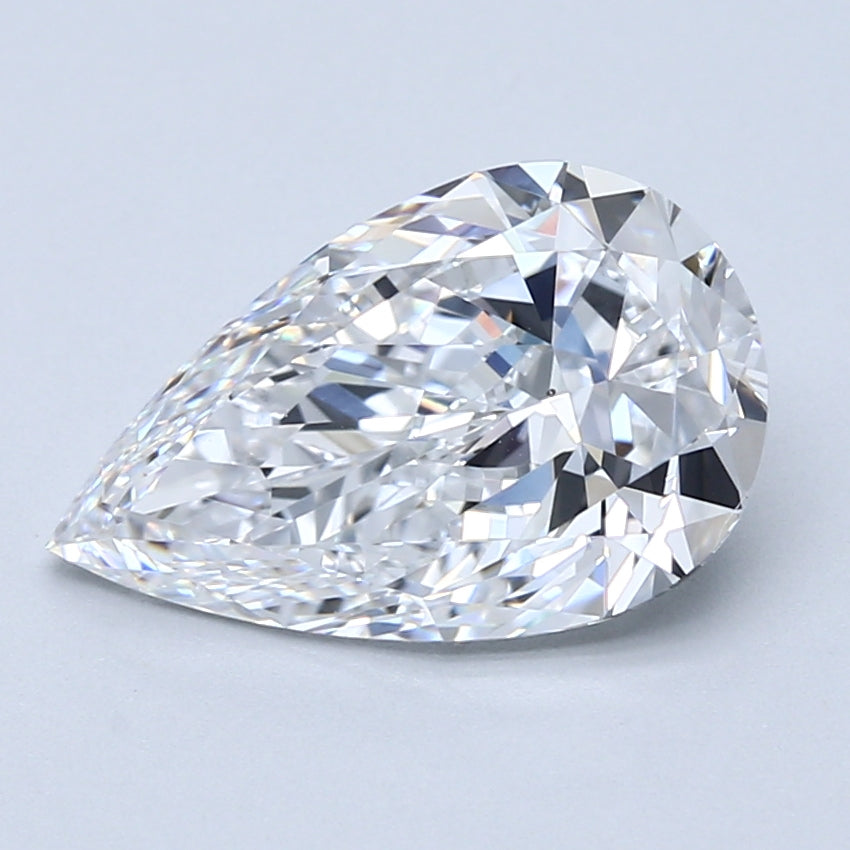 3.01ct PEAR, D VS2 — GIA — Laura Milman New York
