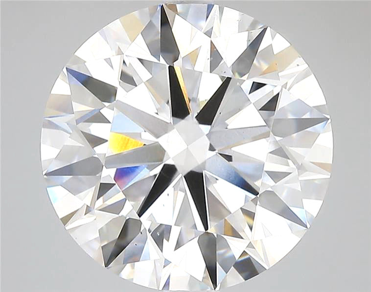 7.04ct Round Lab-Grown Diamond — E VS2, IGI Certified