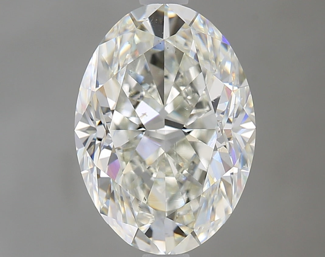 3.01ct Oval Natural Diamond — I SI1, GIA Certified