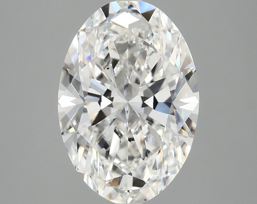 3.59ct Oval, F VS2 — IGI