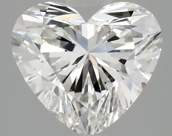 4.96ct Heart, F VVS2 — IGI