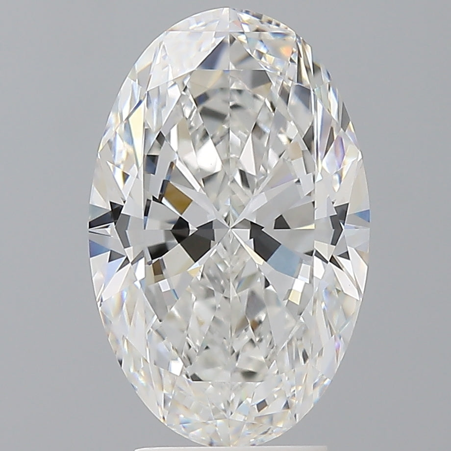 4.09ct Oval Lab-Grown Diamond — E VVS2, IGI Certified