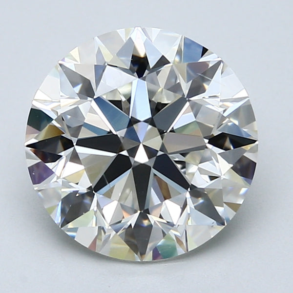 4.01ct Round, I SI1 — GIA