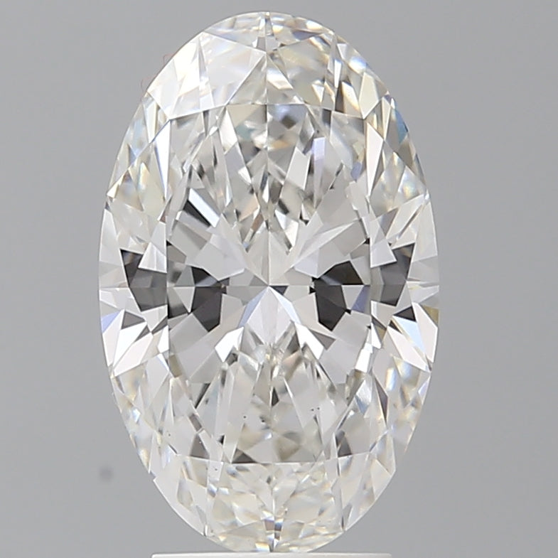 3.58ct Oval Lab-Grown Diamond — F VS2, IGI Certified
