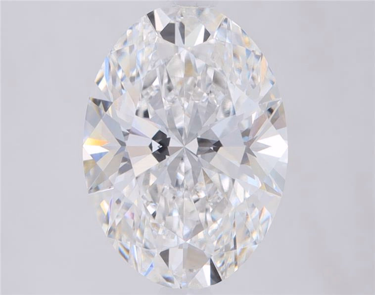 5.07ct Oval, F VVS2 — IGI