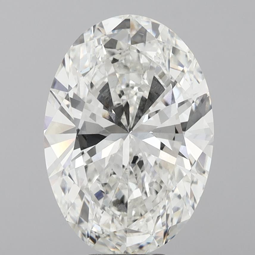 9.3ct Oval, F VVS2 — IGI