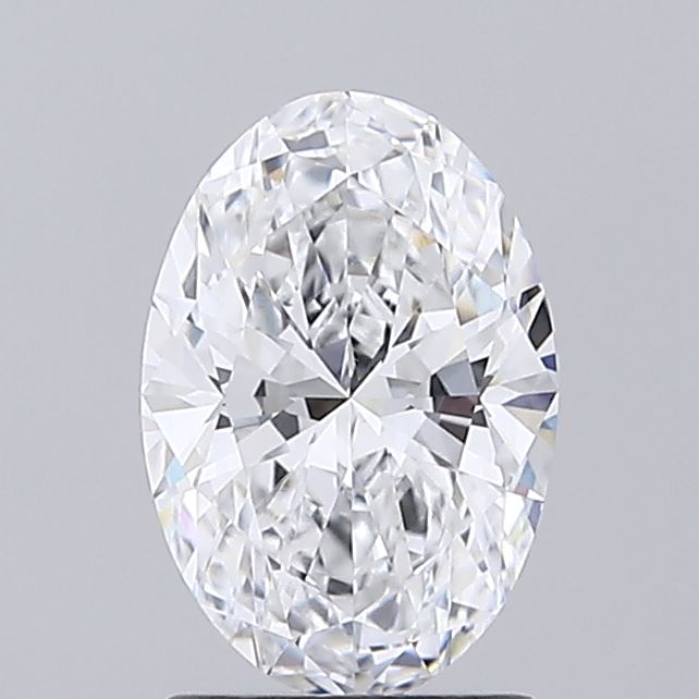 1.42ct Oval, D VVS2 — IGI