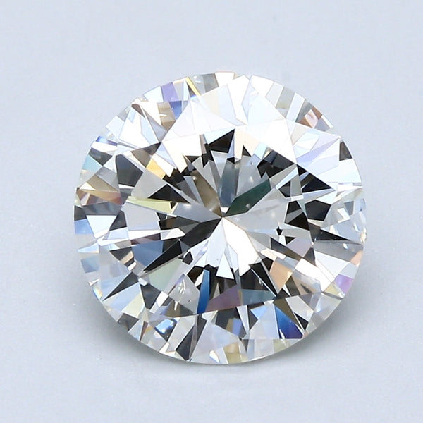 2.32ct Round, H SI1 — GIA