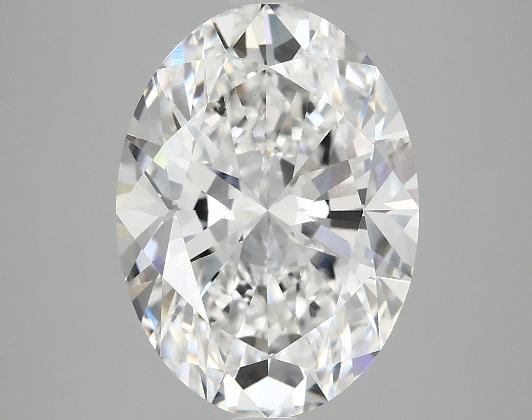 4.1ct Oval Lab-Grown Diamond — D VVS2, IGI Certified