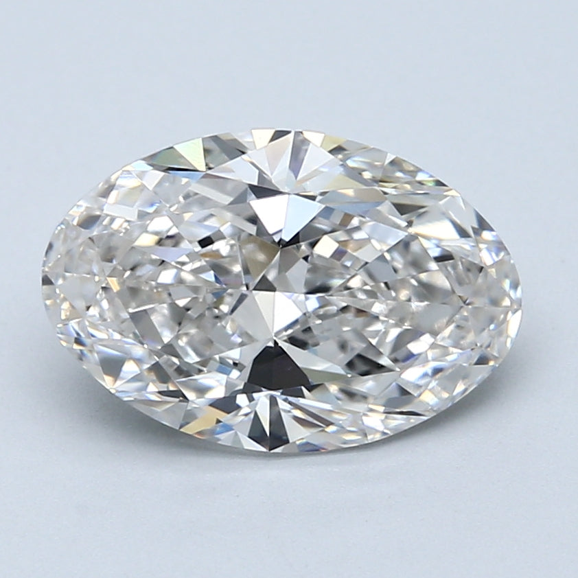 3.02ct Oval Natural Diamond — G VS1, GIA Certified